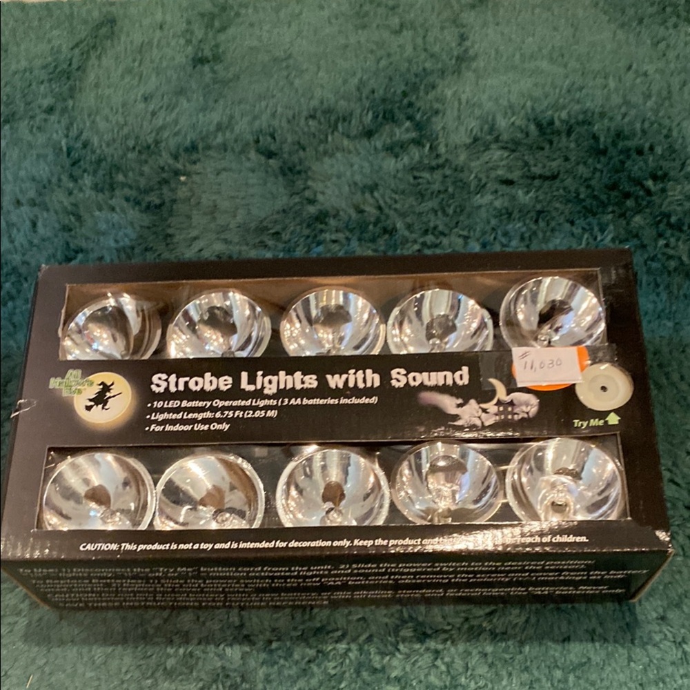 NWT & Vintage Strobe Lights with Sound